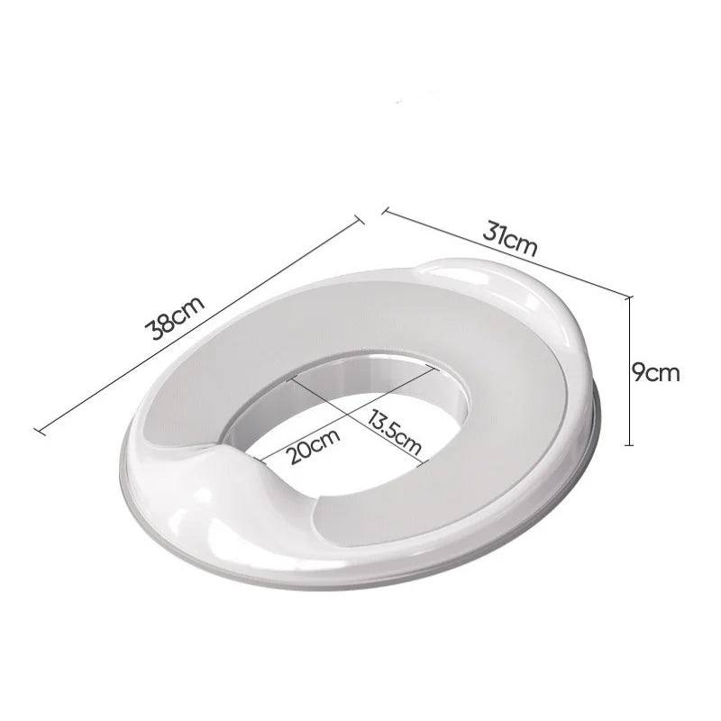 Children's Toilet Seat Toilet Seat Universal Splash Proof Toilet for Male and Female Babies Bathroom Accessories