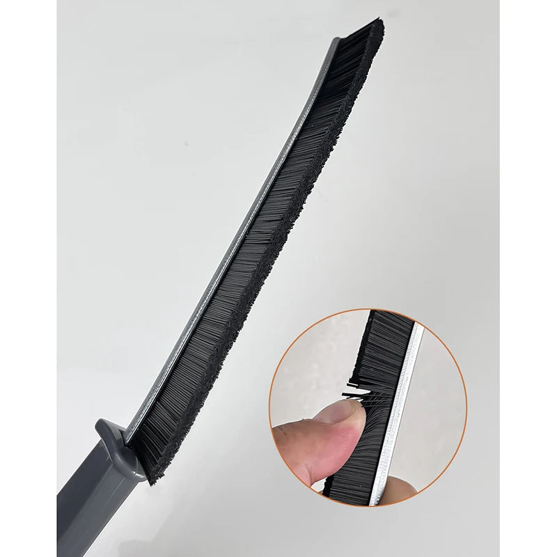 Gap Cleaning Brush Hard Bristled Crevice Cleaning Brush for Stiff Angled Bristles Tile Bathroom Kitchen Toilet Cleaning Tool