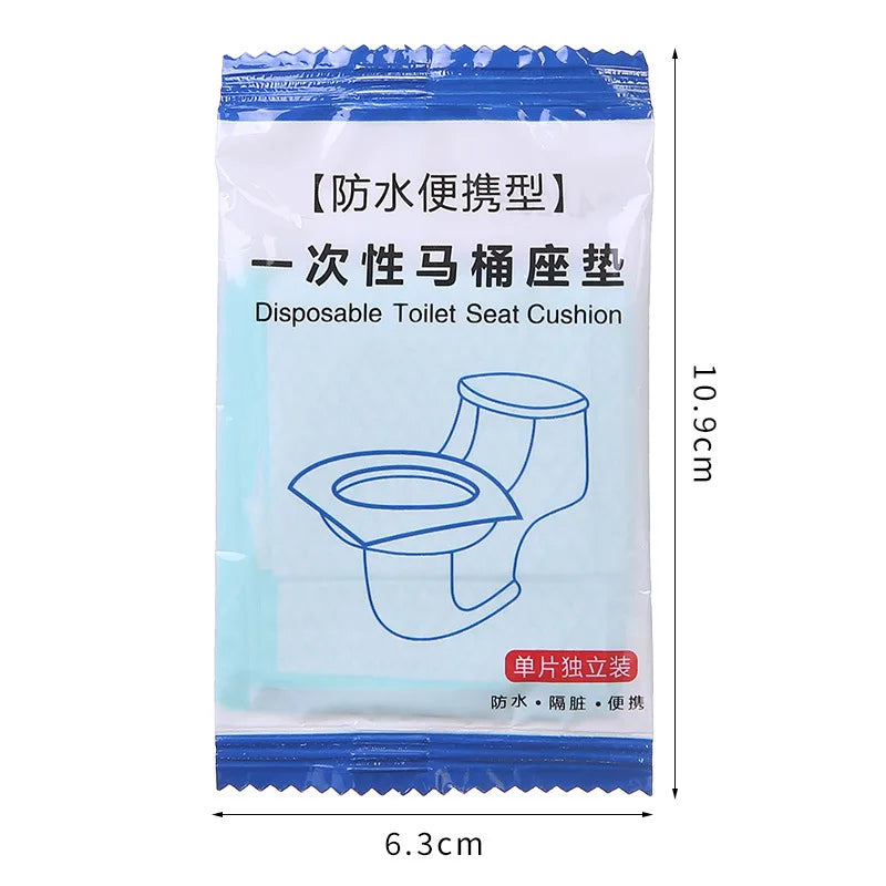 Travel Hotel Portable Toilet Seat Cushion Paper Disposable Toilet Seat Full Coverage Maternity Sterilization Toilet Seat Cover