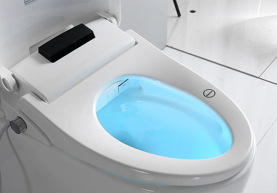 FOHEEL Auto Open Smart Toilets With Heated Bidet Seat Soft Close Toilet Seat