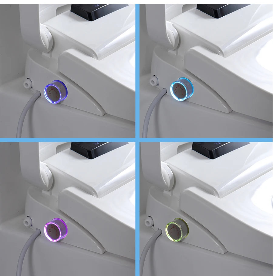 FOHEEL Auto Open Smart Toilets With Heated Bidet Seat Soft Close Toilet Seat