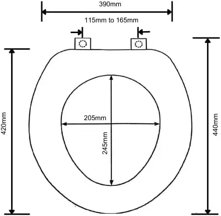 Soft Padded Toilet Seat – Extra Soft Foam Comfort, Adjustable Hinges – Ideal for Elderly, Post-Surgery, Sensitive Skin – Burgund