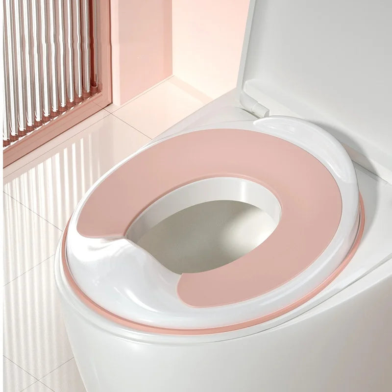 Children's Toilet Seat Toilet Seat Universal Splash Proof Toilet for Male and Female Babies Bathroom Accessories