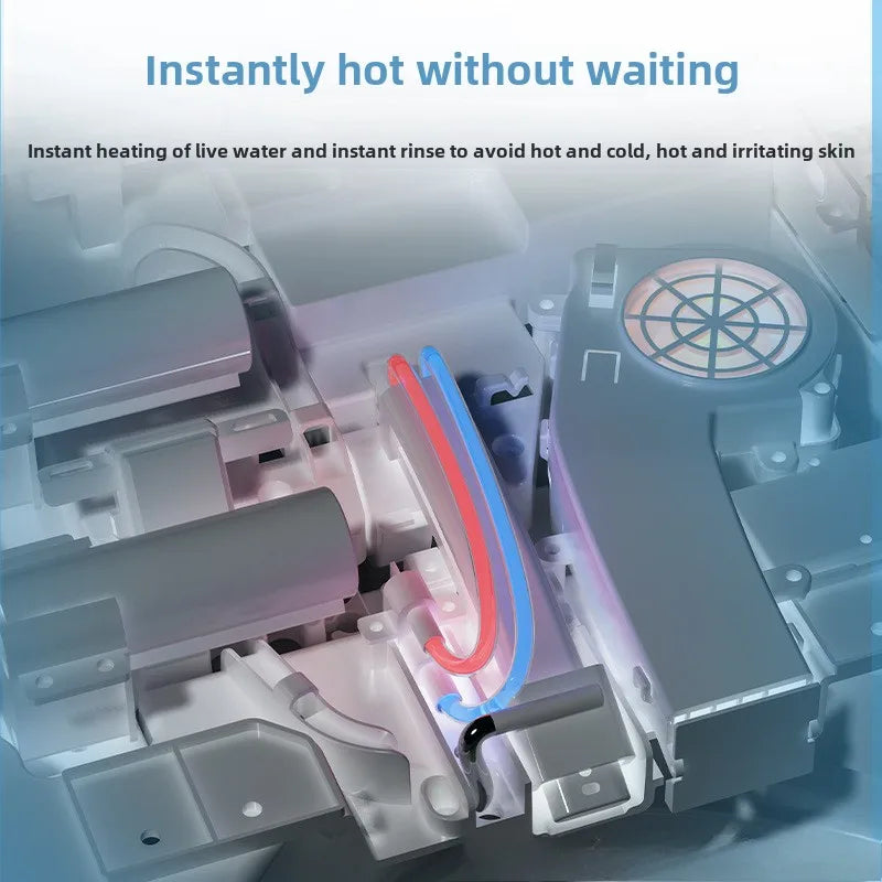 Automatic Intelligent Toilet Seat Cover with Cleaning and Drying Functions 110/220V Fully Automatic Smart Toilet Seat Cover