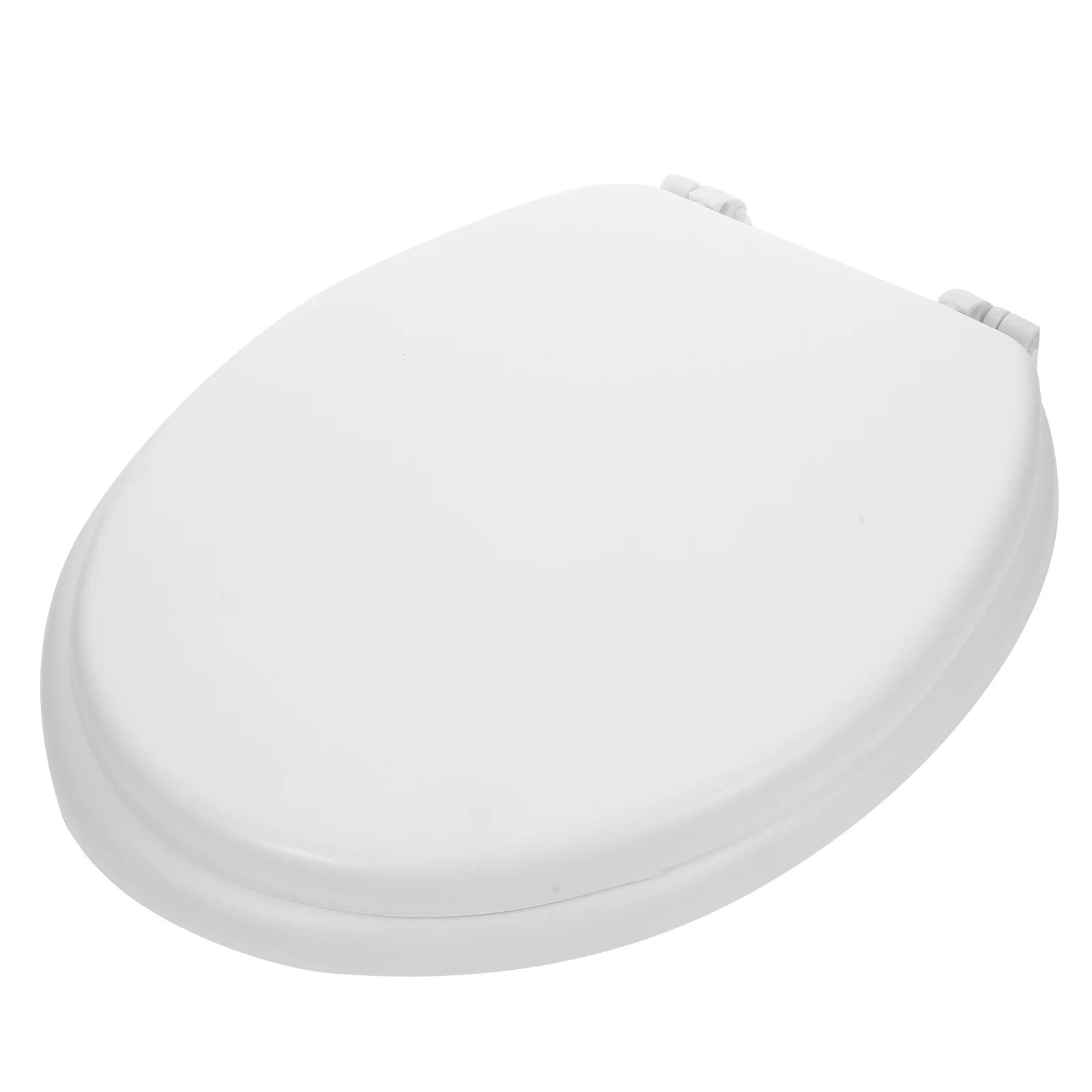 Foam Toilet Seat Thick Soft Cushion Elongated Padded Seat Cover Heavy Duty Glacier Bay Style Easy Clean Universal Fits