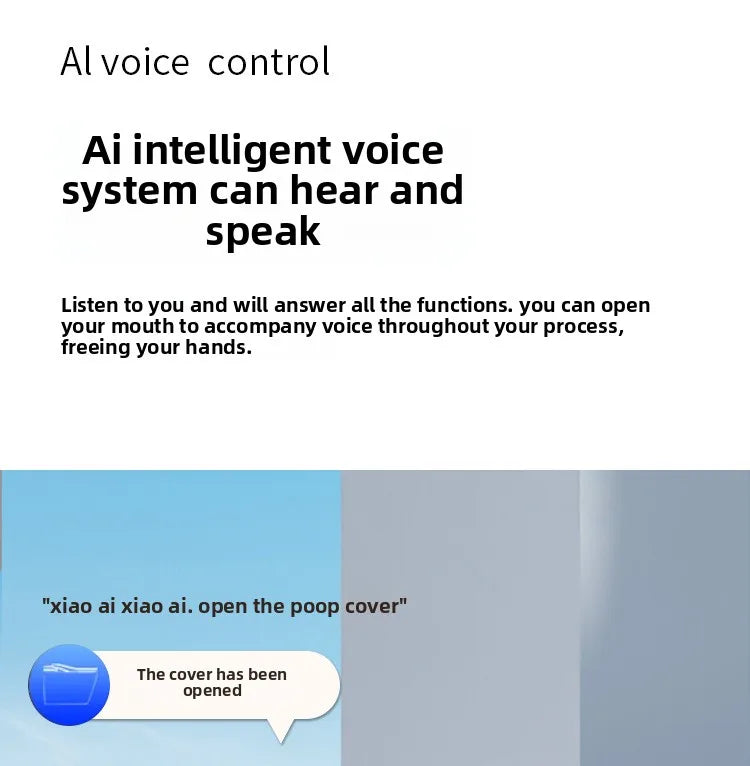 Auto Flip Smart Toilet Seat Cover with Constant Temperature Heating Multi Function Universal Bidet