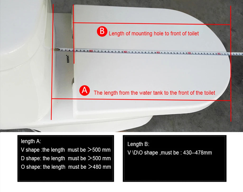 Bidet Toilet Seat Personal Hygiene Adjustable Spray Bidet Seat for Elongated Toilets Nozzle Cold Water Toilet Lid WC