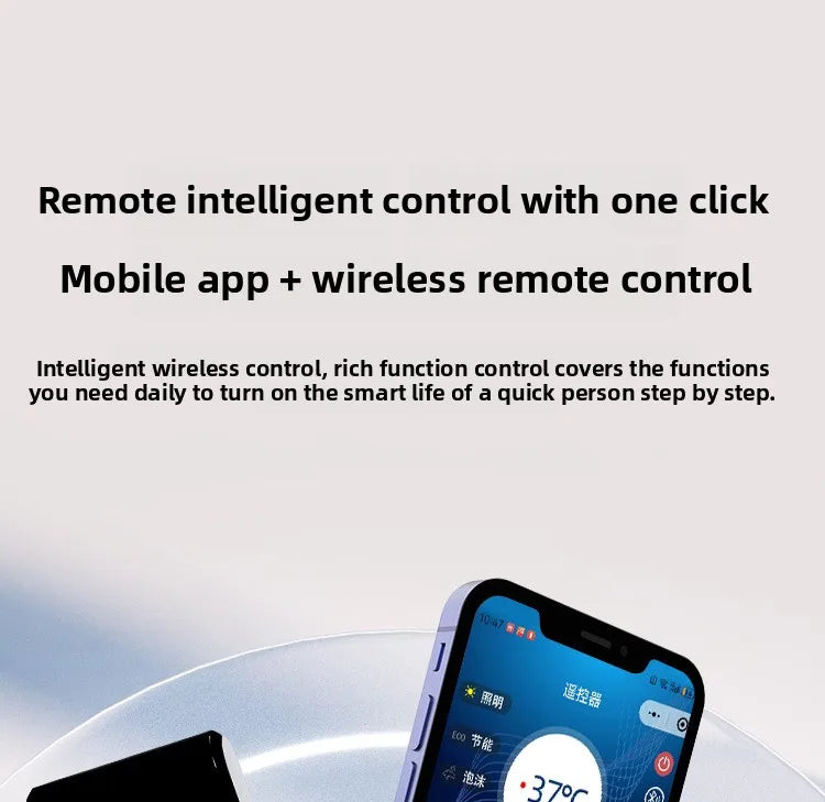 Auto Flip Smart Toilet Seat Cover with Constant Temperature Heating Multi Function Universal Bidet