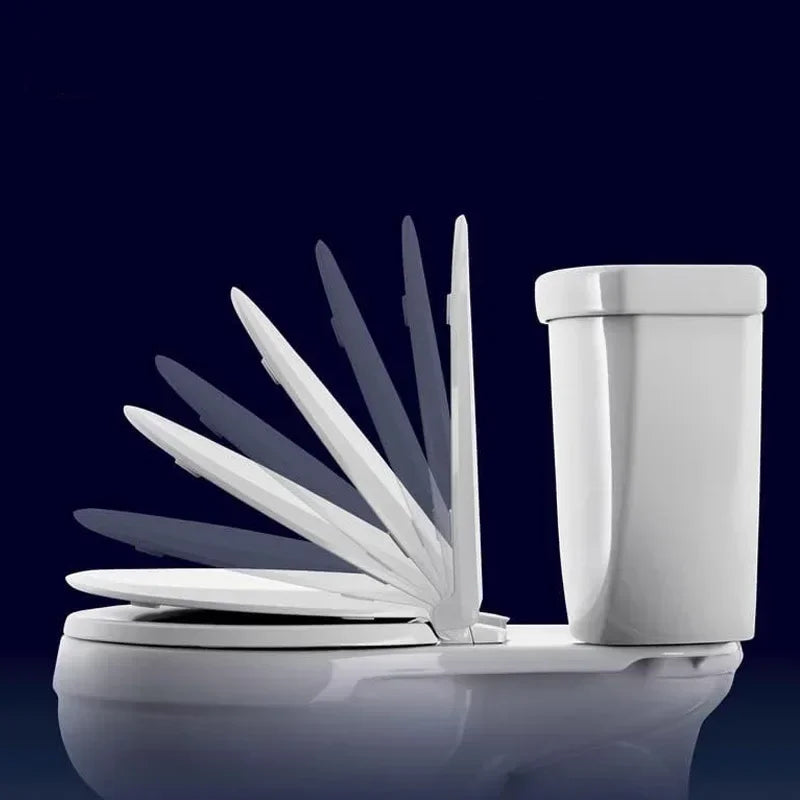 Household Toilet Seats Cover Toilet Accessories Seats Quiet-Close Toilet Lid Toilet Seats Countoured Seats Toilet Hardware