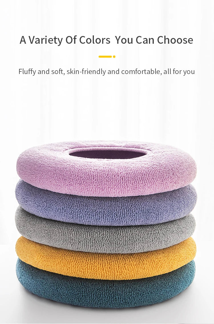 Winter Warm Toilet Seat Cover Mat Bathroom Toilet Pad Cushion with Handle Thicker Soft Washable Closestool Warmer Accessories