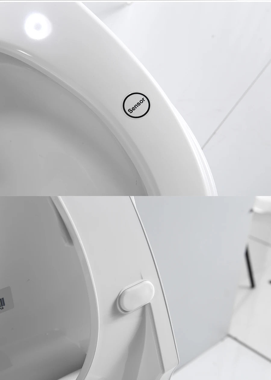 FOHEEL Auto Open Smart Toilets With Heated Bidet Seat Soft Close Toilet Seat