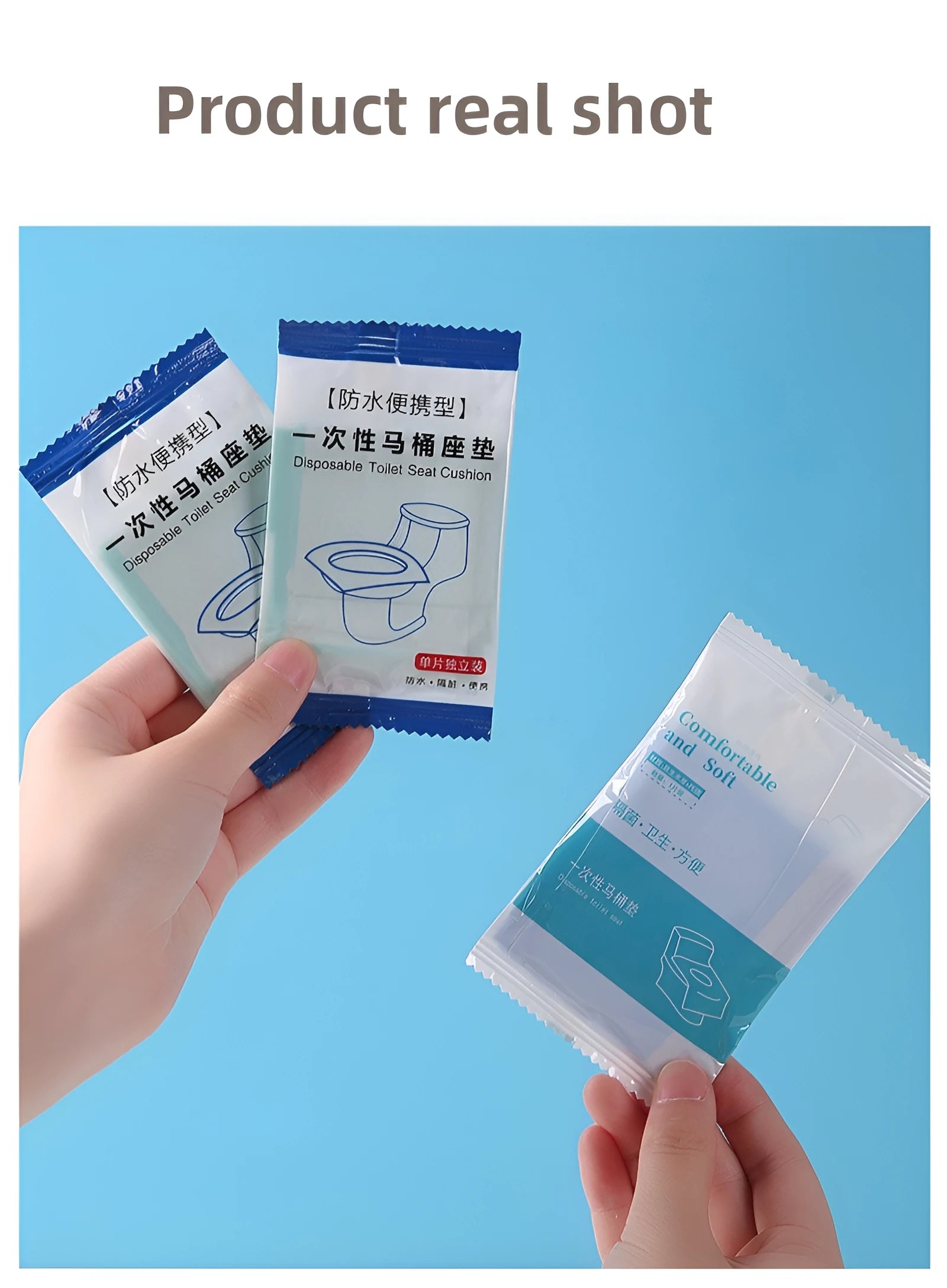 Travel Hotel Portable Toilet Seat Cushion Paper Disposable Toilet Seat Full Coverage Maternity Sterilization Toilet Seat Cover