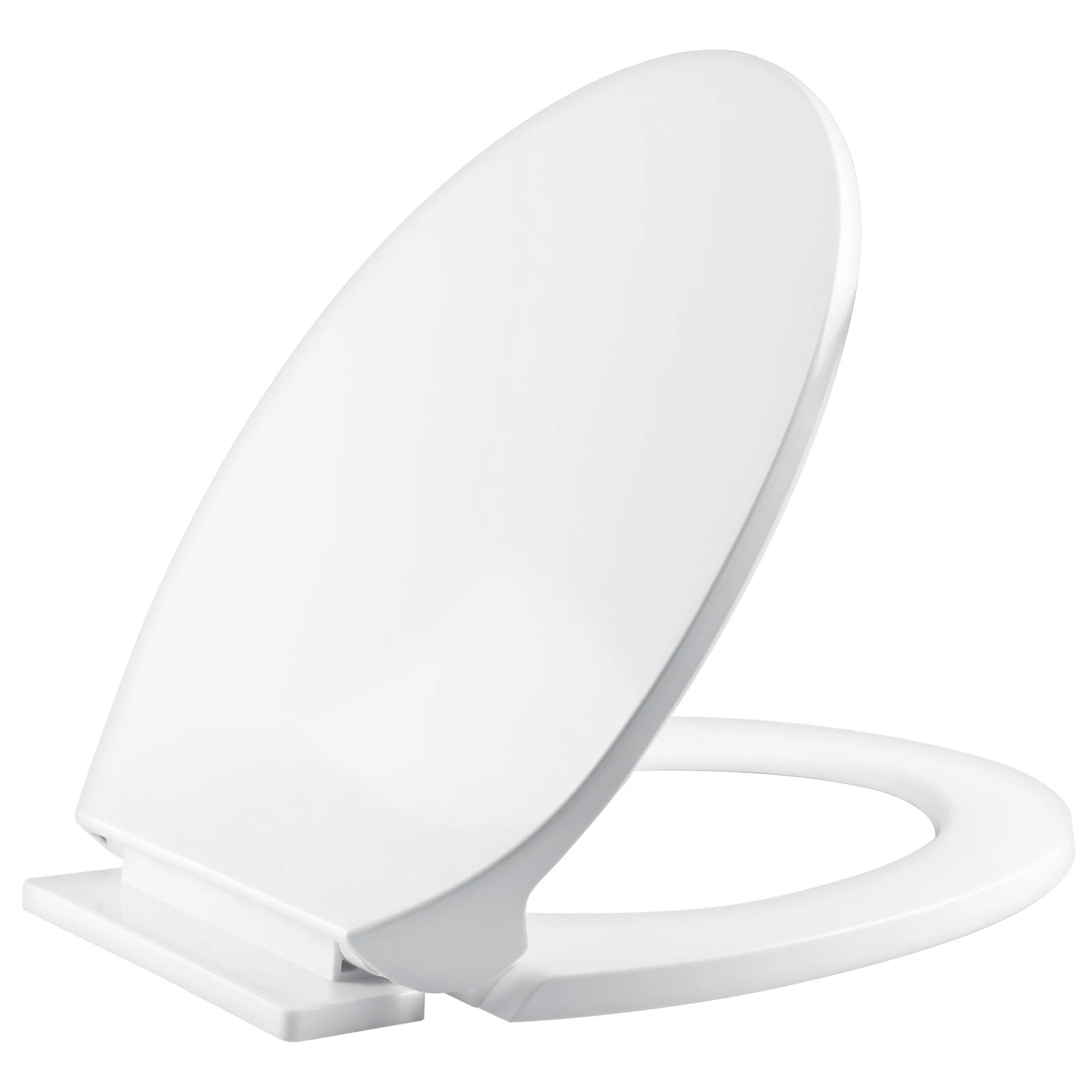 Square Slow-Close Toilet Seat Lid Cover Set Quick Release Thicken Replacement Universal Easy Installation For Home