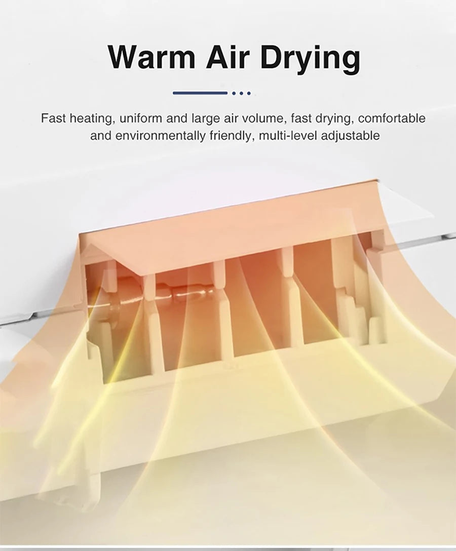 FOHEEL Auto Open Smart Toilets With Heated Bidet Seat Soft Close Toilet Seat