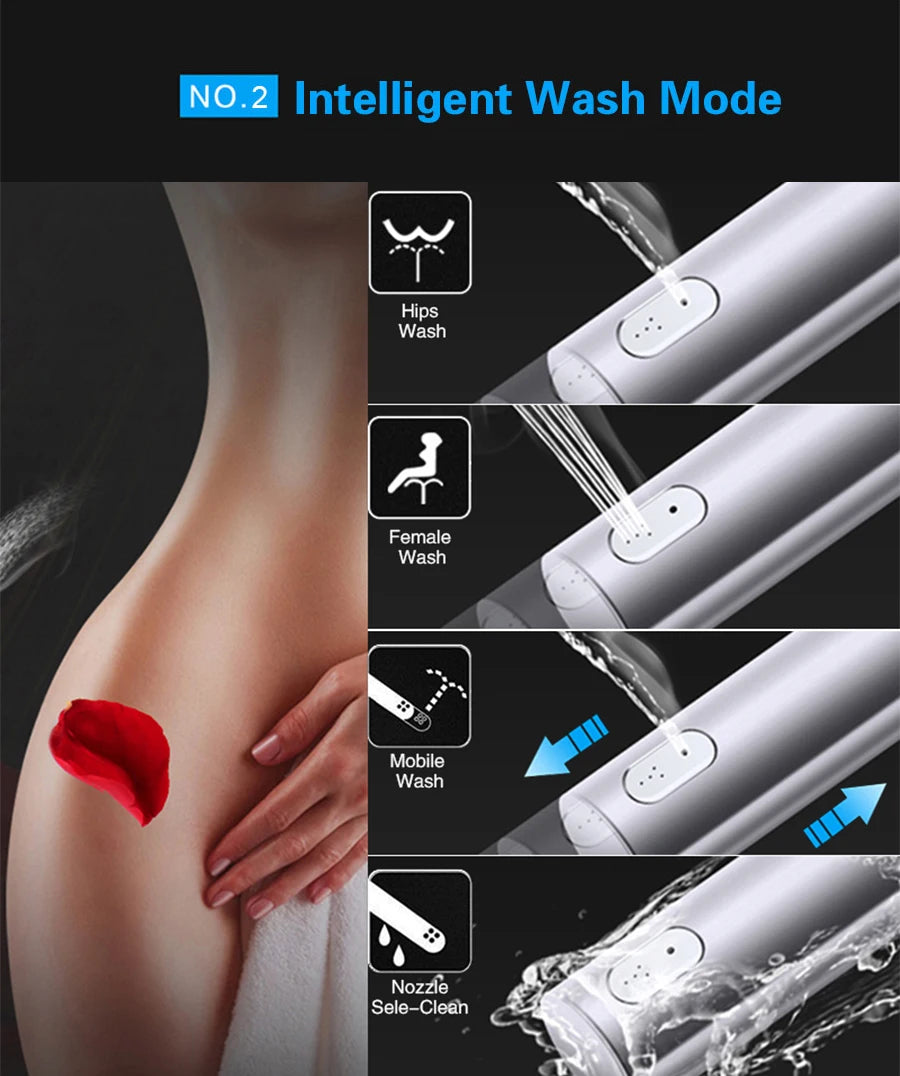 FOHEEL Smart Toilet Seat Bidet Seat Electronic Toilet Seat Air Drying Seat Heating Functions Black Remote Control Square Seat