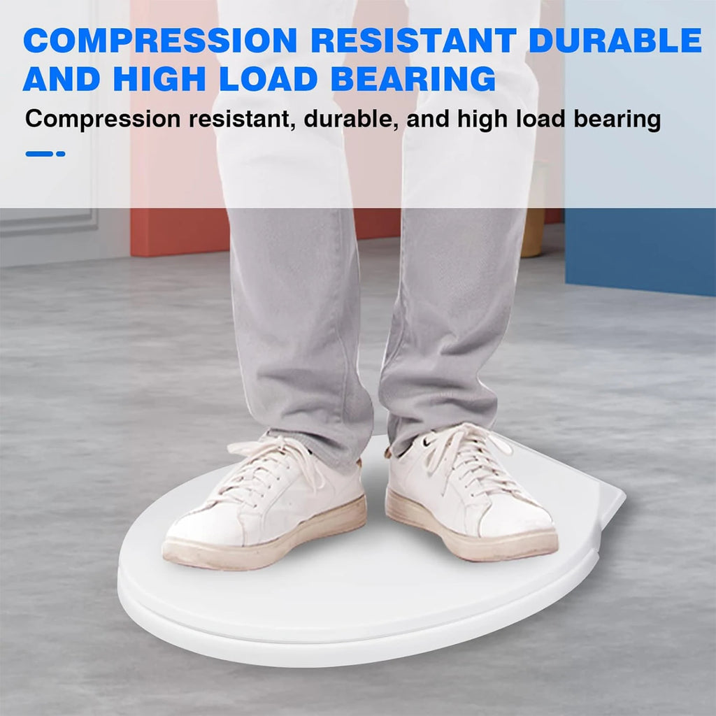 Square Slow-Close Toilet Seat Lid Cover Set Quick Release Thicken Replacement Universal Easy Installation For Home