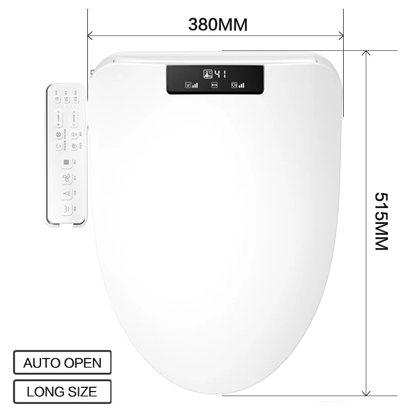 FOHEEL Auto Open Smart Toilets With Heated Bidet Seat Soft Close Toilet Seat