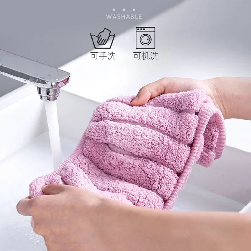 Bathroom Toilet Seat with Handle Closestool Washable Winter Warmer Mat Pad Cushion O-shape Toilet Seat Bidet Cover Batnroom Tool