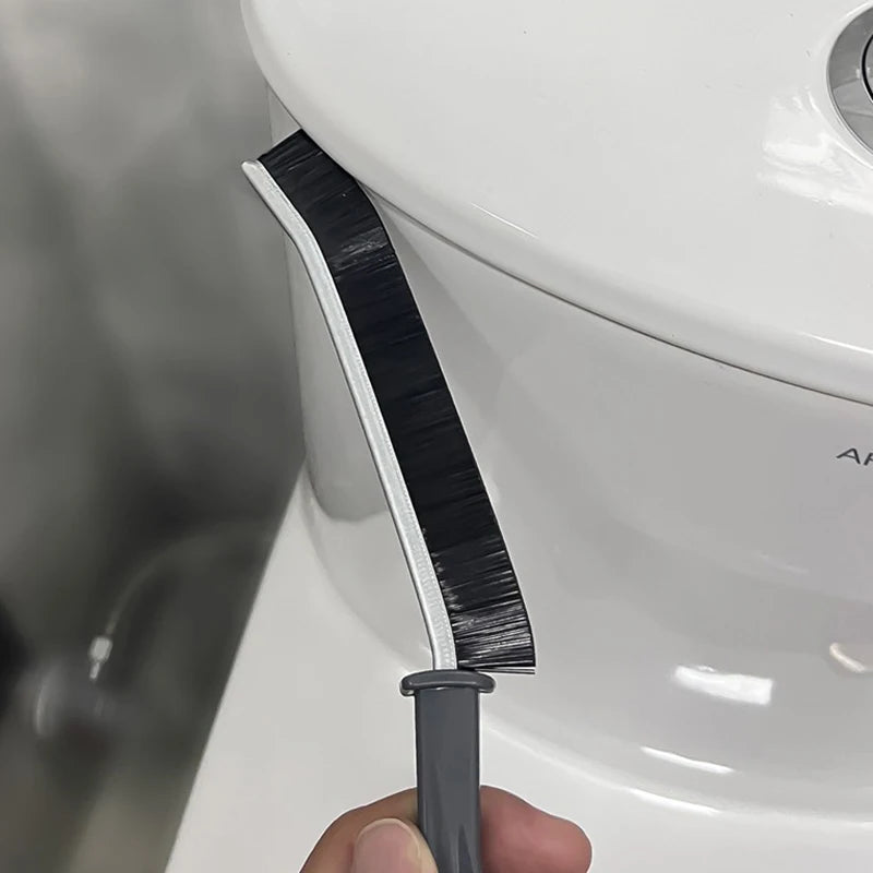 Gap Cleaning Brush Hard Bristled Crevice Cleaning Brush for Stiff Angled Bristles Tile Bathroom Kitchen Toilet Cleaning Tool