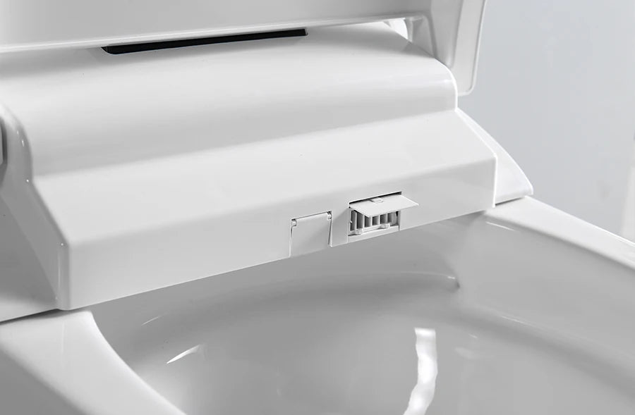 FOHEEL Auto Open Smart Toilets With Heated Bidet Seat Soft Close Toilet Seat