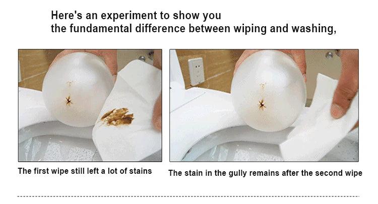 Bidet Toilet Seat Personal Hygiene Adjustable Spray Bidet Seat for Elongated Toilets Nozzle Cold Water Toilet Lid WC