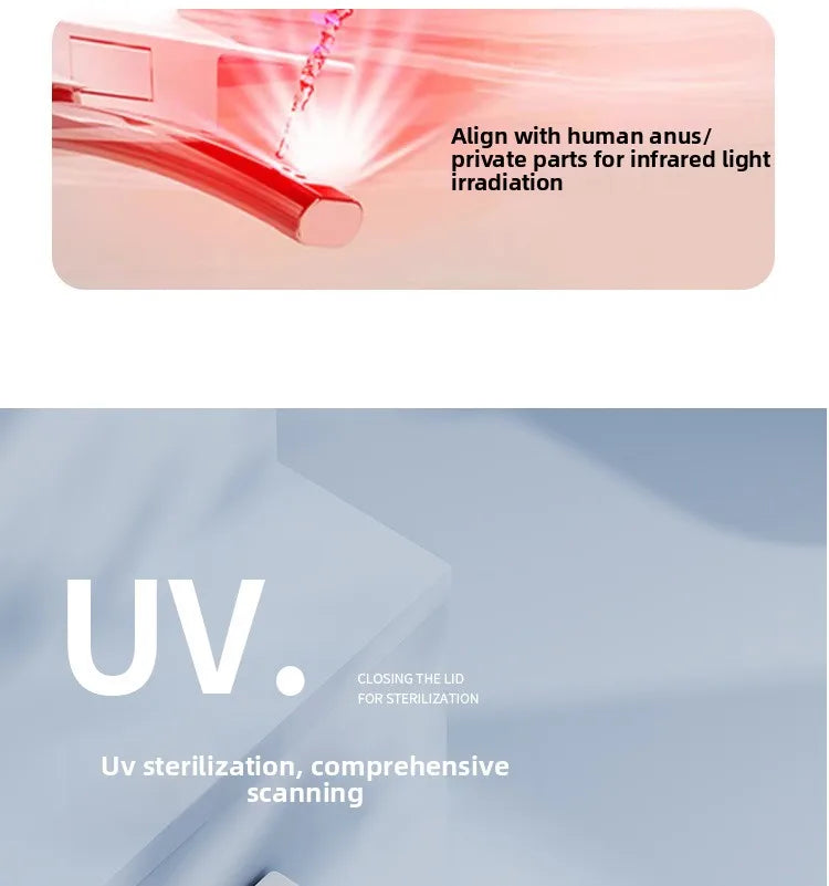 Auto Flip Smart Toilet Seat Cover with Constant Temperature Heating Multi Function Universal Bidet