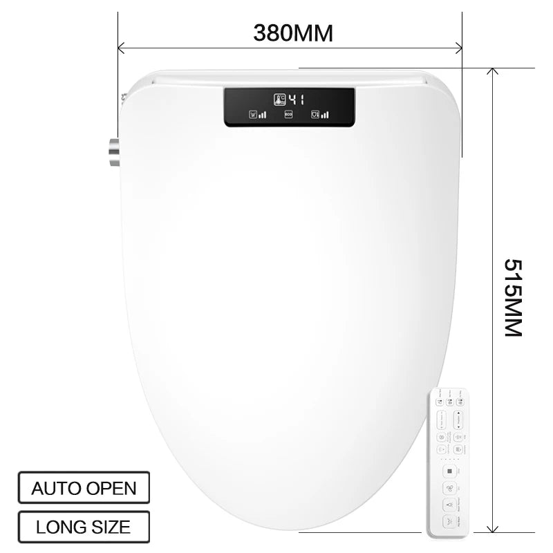 FOHEEL Auto Open Smart Toilets With Heated Bidet Seat Soft Close Toilet Seat