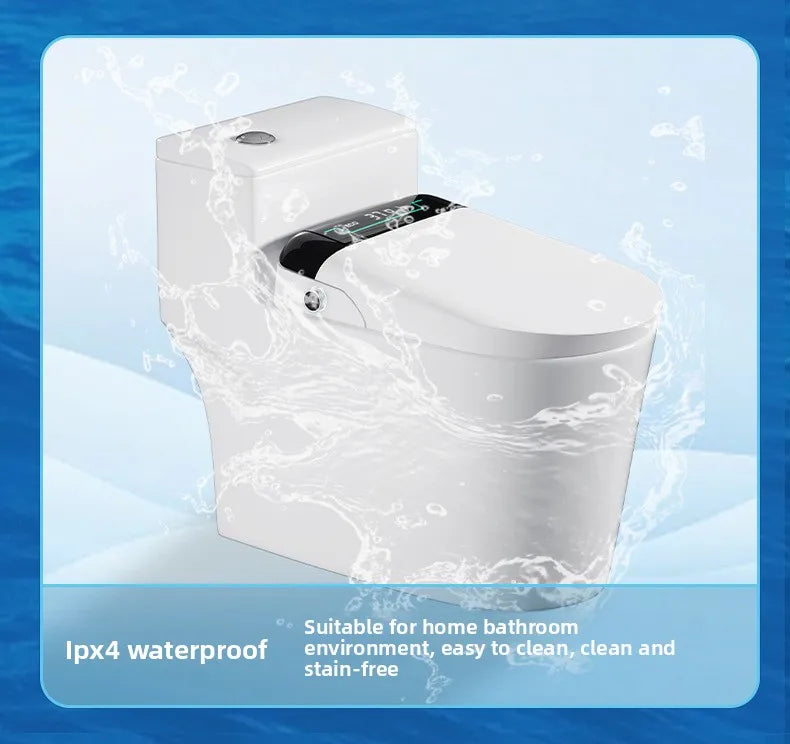 Smart Toilet Seat Cover Auto Flip Heating 110V 220V Bidet Dryer UV Shape for Home