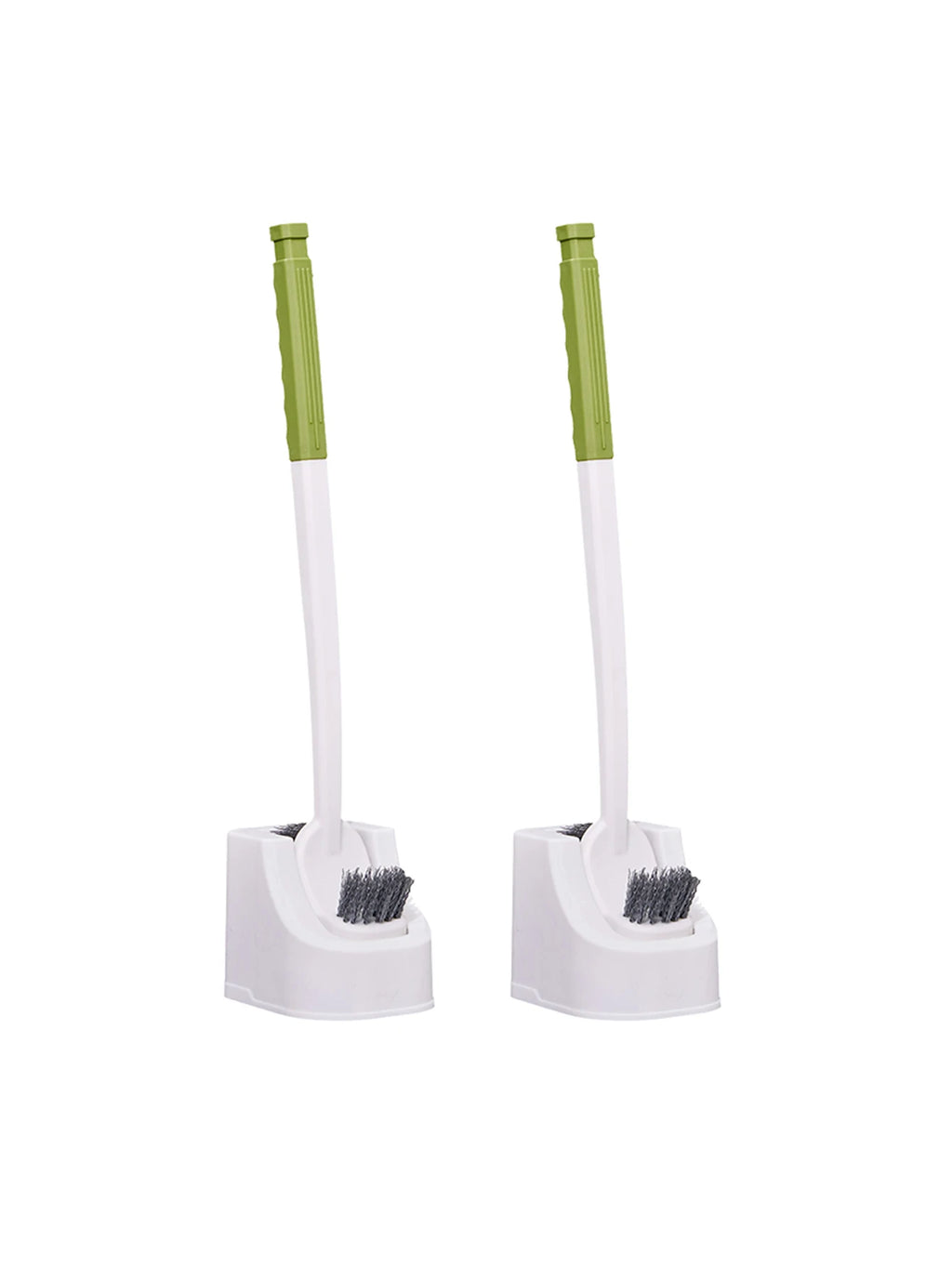 1/2pcs Household Toilet Brush With No Dead Corners No Punching In The Bathroom Wall Mounted Cleaning Brush Set With Base Durable