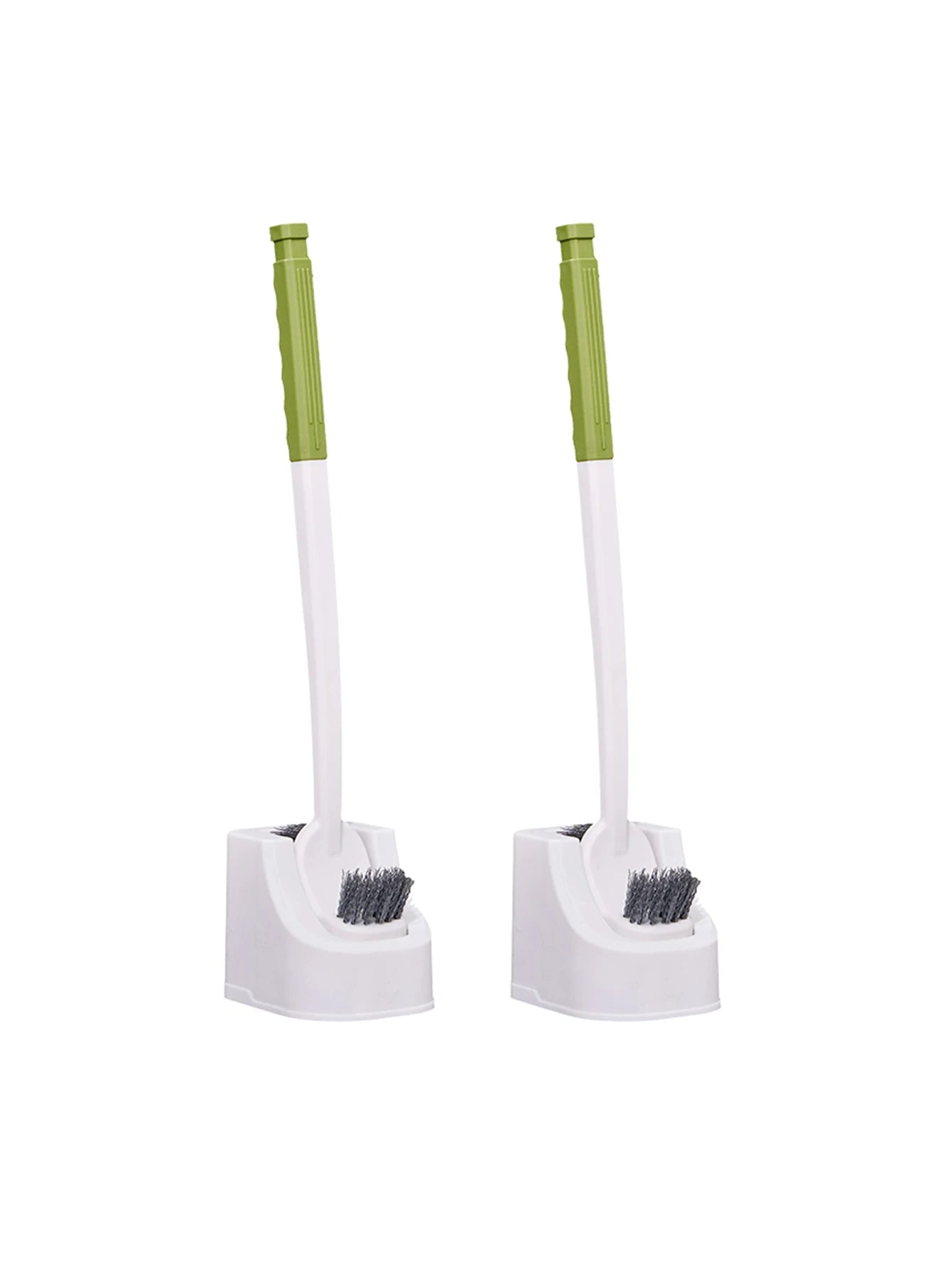 1/2pcs Household Toilet Brush With No Dead Corners No Punching In The Bathroom Wall Mounted Cleaning Brush Set With Base Durable
