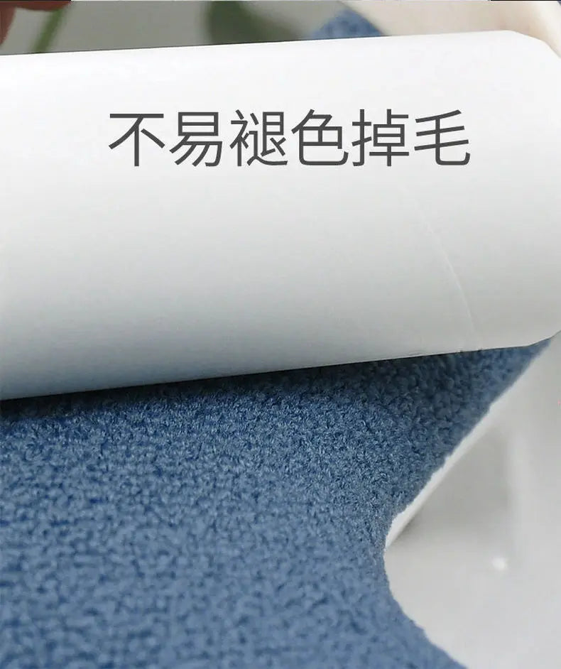 Winter Warm Toilet Seat Cover Mat Bathroom Toilet Pad Cushion with Handle Thicker Soft Washable Closestool Warmer Accessories