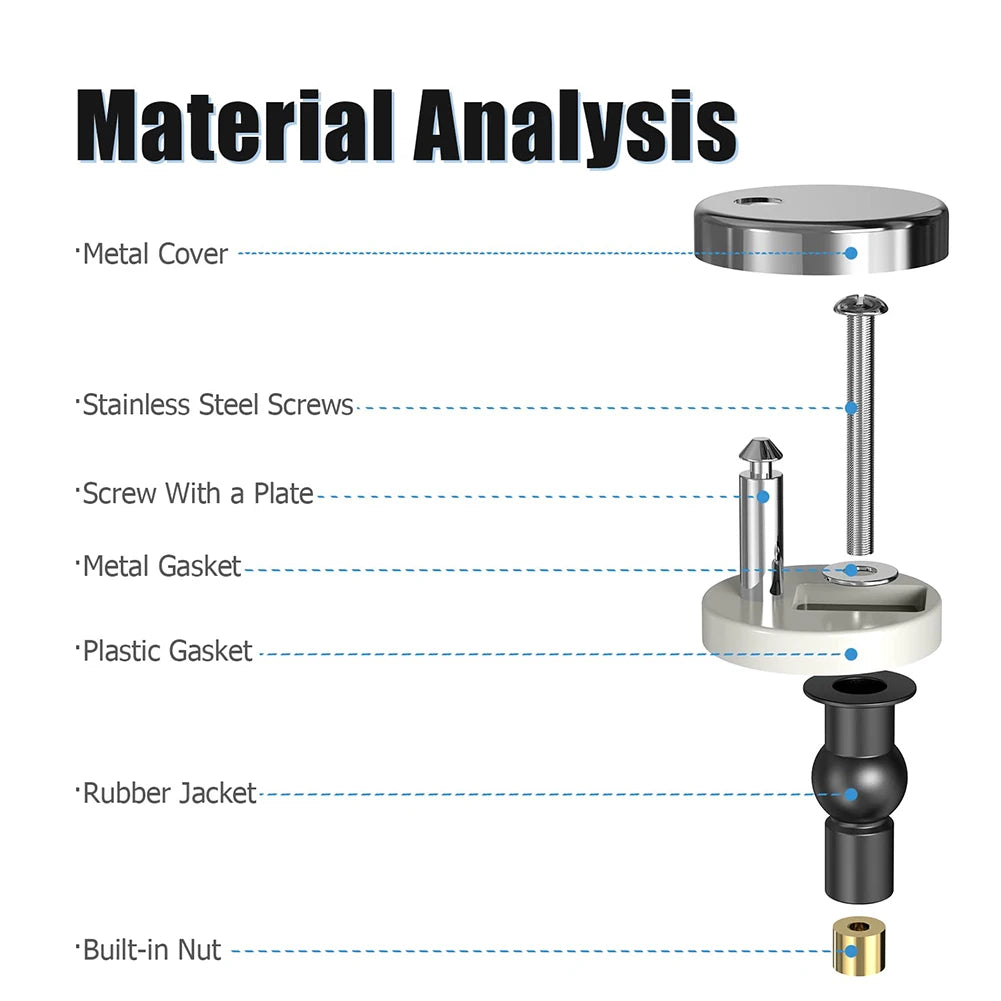 Slow Close O-Shape Toilet Seat Quiet Lid Durable Anti-Bacterial Simple Top Fixing Removable Universal Bathroom Accessories