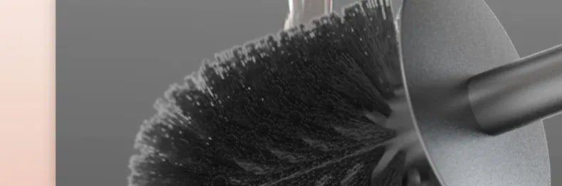 Toilet brush toilet holder bathroom accessories Creative Wall Mounted Aluminum Alloy Lavatory Brush Toilet Brush Holder Set