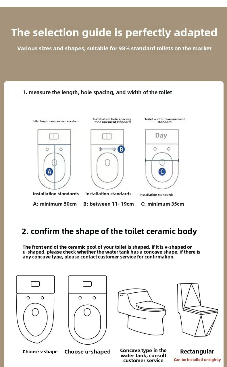 Smart Toilet Seat Cover with Aroma Automatic Flip Voice Control Remote Bidet Wash Dryer