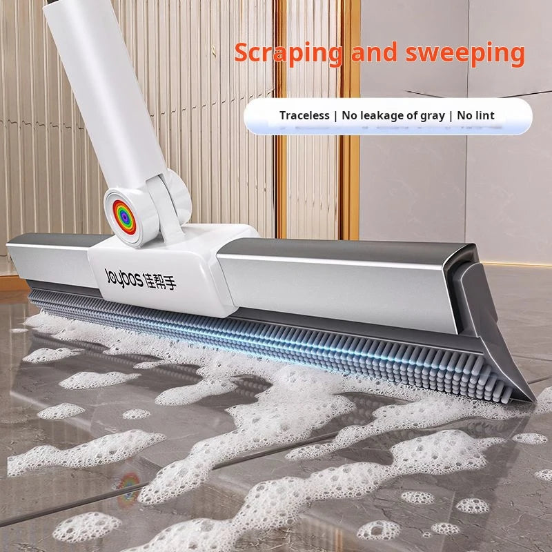 Silicone Scraper 50cm Wiper Floor Mop 360 Complete Household Magic Cleaning Broom Living Room Bathroom Cleaner Brooms Tool