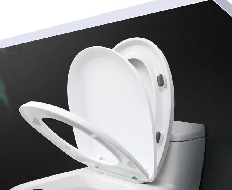 Household Toilet Seats Cover Toilet Accessories Seats Quiet-Close Toilet Lid Toilet Seats Countoured Seats Toilet Hardware