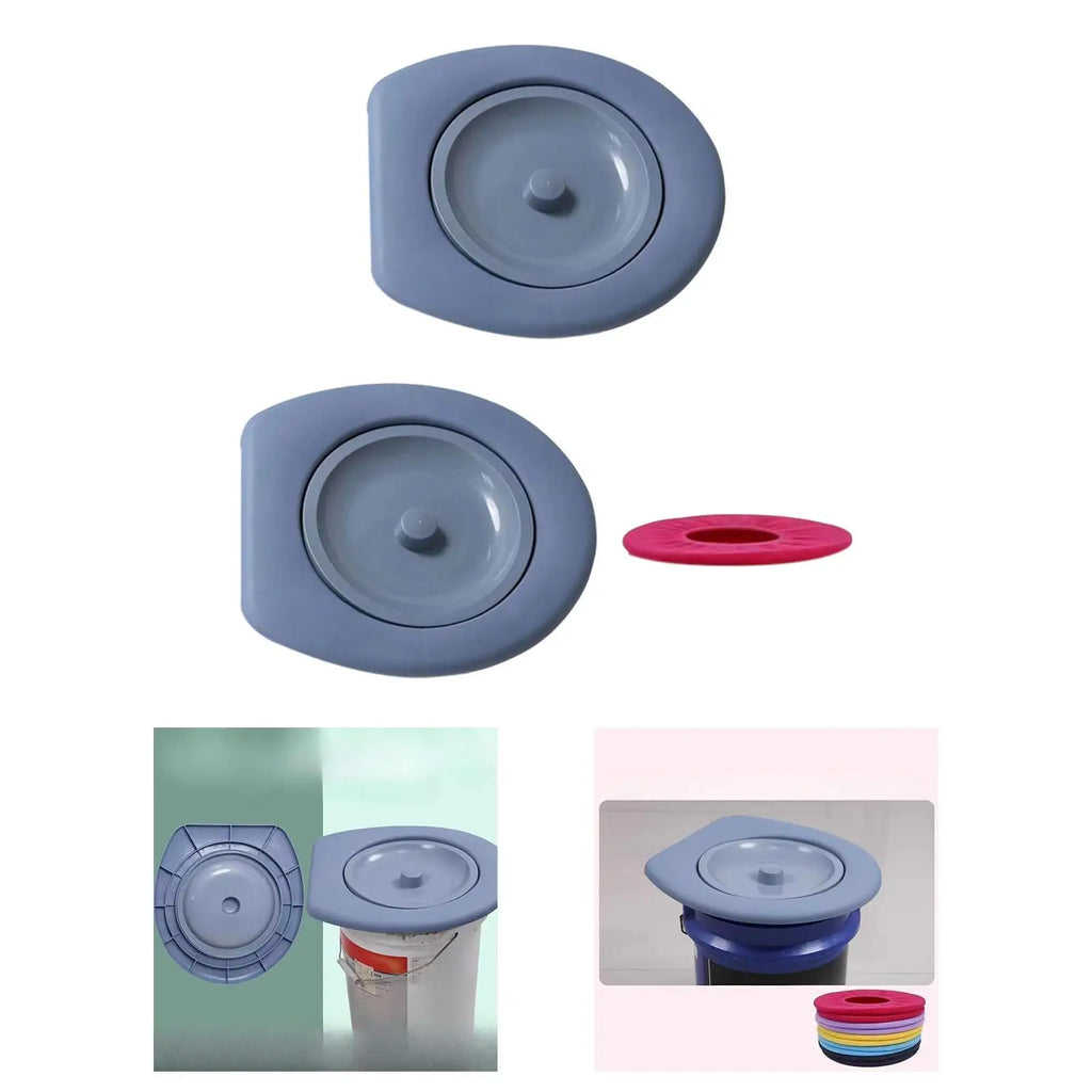 Bucket Toilet Seat Portable Camping Toilet Seat for Buckets Beach Long Trips