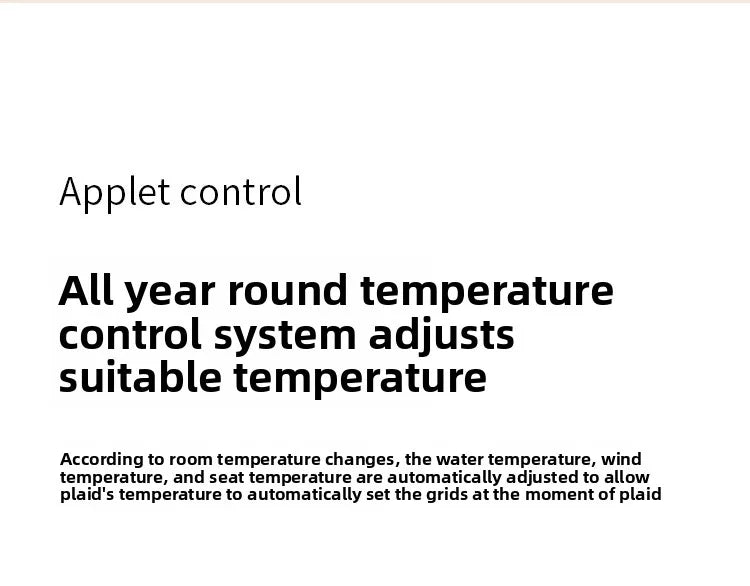 Auto Flip Smart Toilet Seat Cover with Constant Temperature Heating Multi Function Universal Bidet