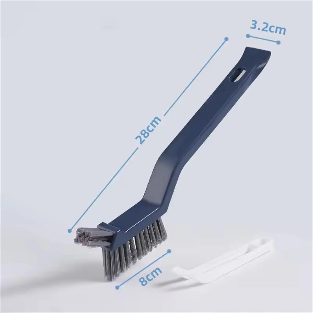 Multipurpose Bathroom Tile Floor Gap Cleaning Brush Window Groove Hand Cleaning Brush Household Wall Corner Kitchen Tool