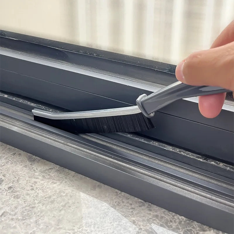 Gap Cleaning Brush Hard Bristled Crevice Cleaning Brush for Stiff Angled Bristles Tile Bathroom Kitchen Toilet Cleaning Tool