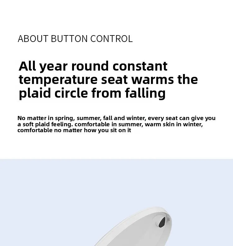 Auto Flip Smart Toilet Seat Cover with Constant Temperature Heating Multi Function Universal Bidet