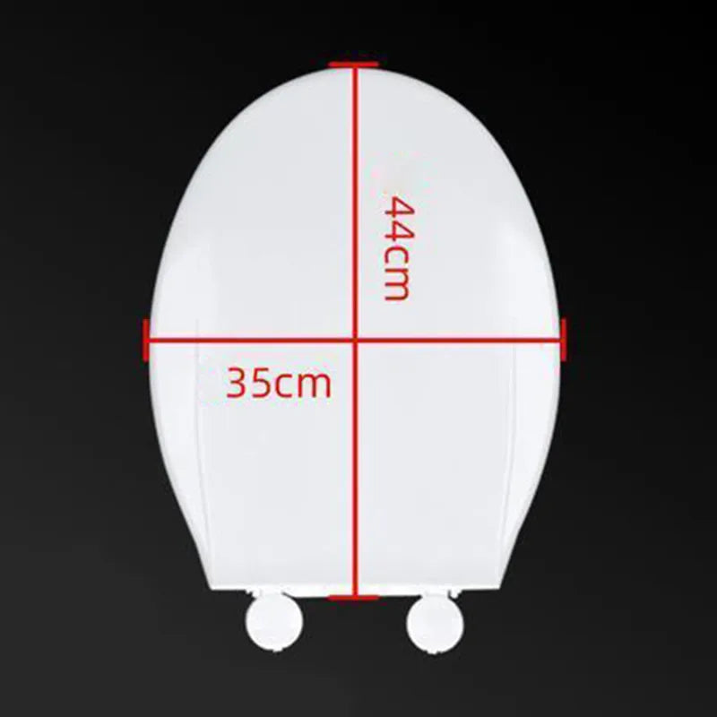 Toilet Seat Lightweight Soft EVA Toilet Cover Waterproof Pad Removable Toilet Seat Pad Household Universal Bidet Toilet 1Pcs