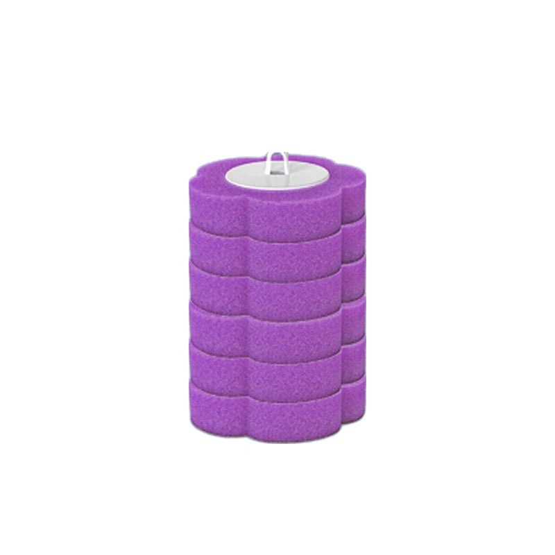 Disposable Toilet Brush Kit Wall-Mounted Bathroom Long Handle Cleaning Tool with Toilet Brush Refill  Accessories Cleaning