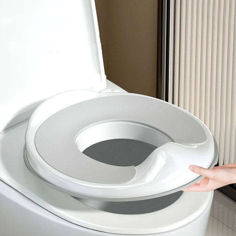 Children's Toilet Seat Toilet Seat Universal Splash Proof Toilet for Male and Female Babies Bathroom Accessories