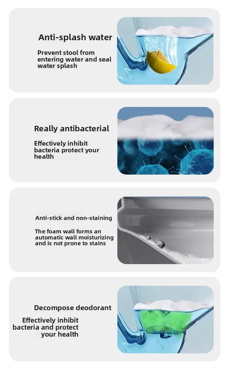 Auto Flip Smart Toilet Seat Cover with Constant Temperature Heating Multi Function Universal Bidet