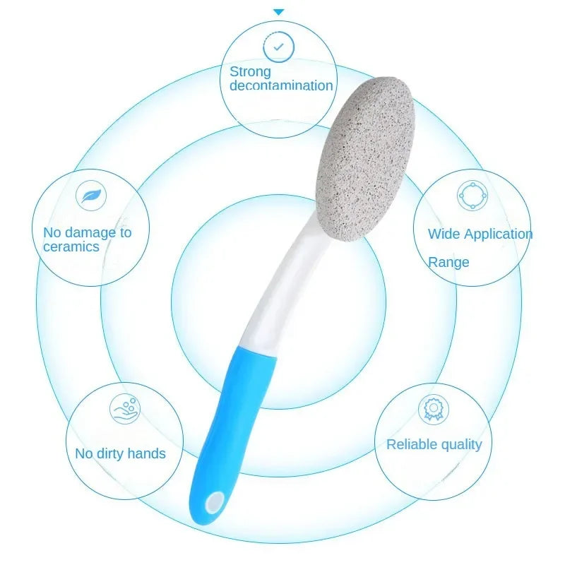 Pumice Stone Toilet Brush Creative Bathroom Cleaning Tools Home Sink Toilet Long Handle Cleaning Toilet Brush Wc Accessories