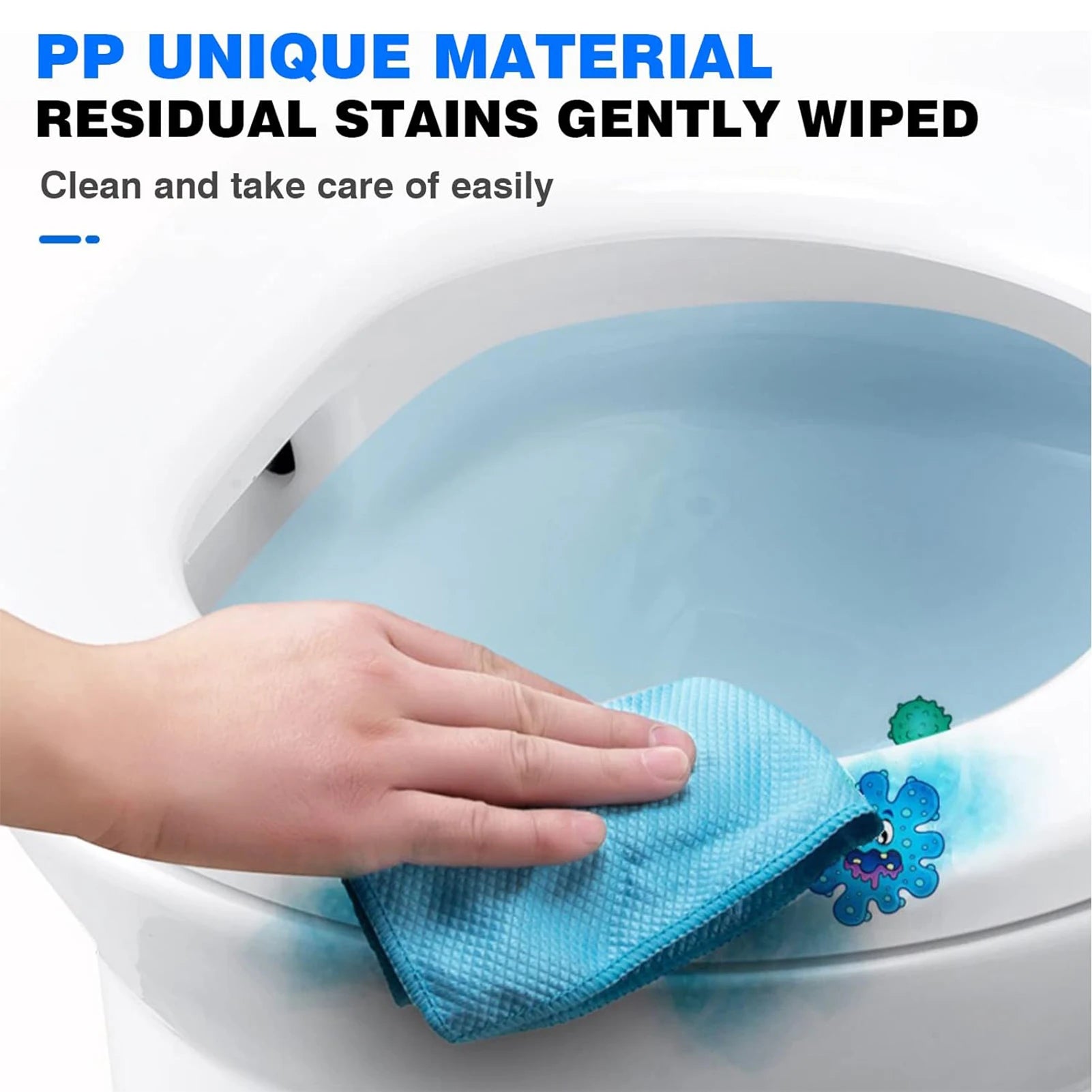 Slow Close O-Shape Toilet Seat Quiet Lid Durable Anti-Bacterial Simple Top Fixing Removable Universal Bathroom Accessories