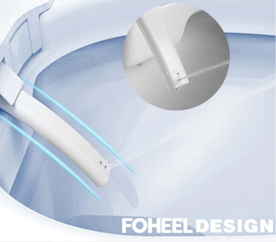 FOHEEL Auto Open Smart Toilets With Heated Bidet Seat Soft Close Toilet Seat