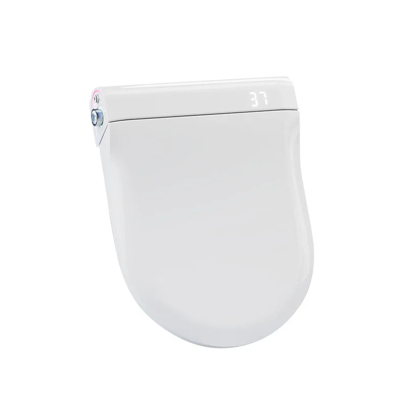 Auto Flip Smart Toilet Seat Cover with Constant Temperature Heating Multi Function Universal Bidet