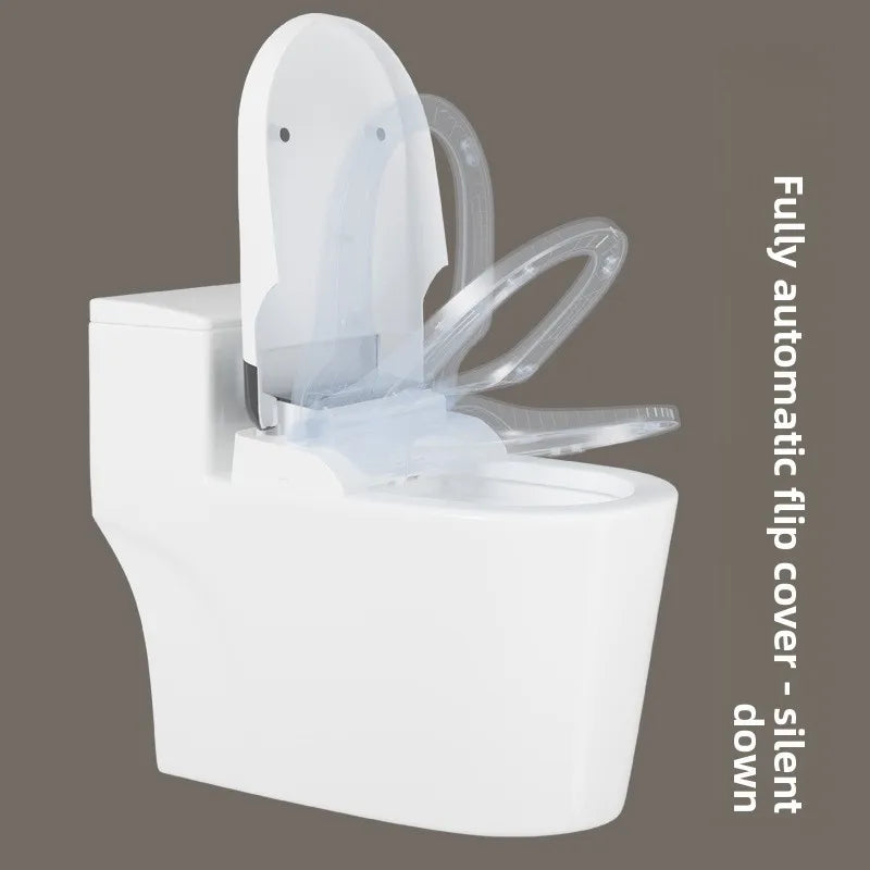 Smart Toilet Seat Cover Auto Flip Heating 110V 220V Bidet Dryer UV Shape for Home